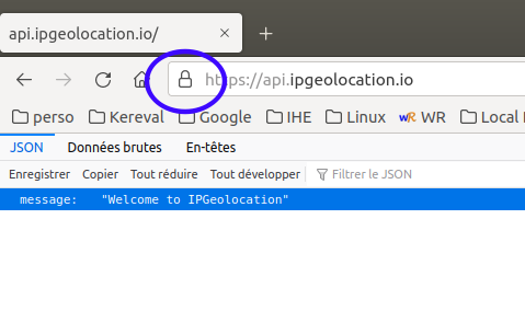 Get IP Geo Location certificate